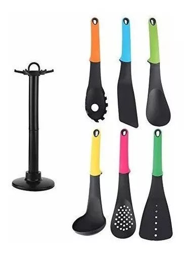 Set De Utensilios Cucharones De Cocina